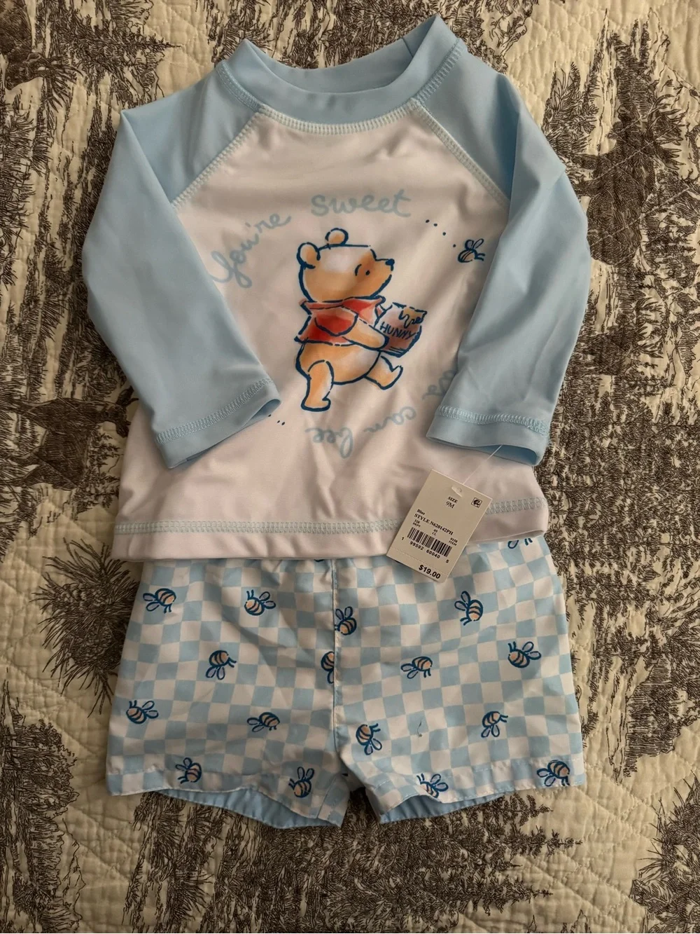 Disney Winnie the Pooh Kids Swim Set